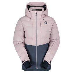 Scott Ultimate Warm Jacket Women's in Sweet Pink and Metal Blue